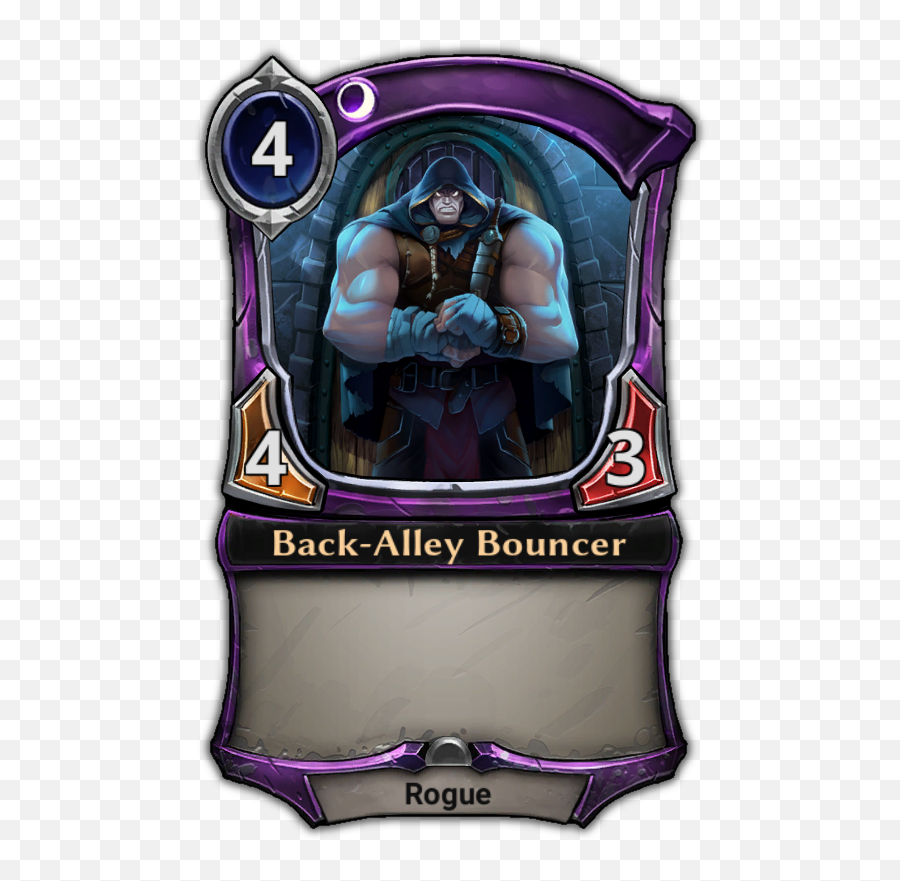 Download Back - Alley Bouncer Eternal Card Game Oni Png Eternal Paladin Lifesteal,Oni Png