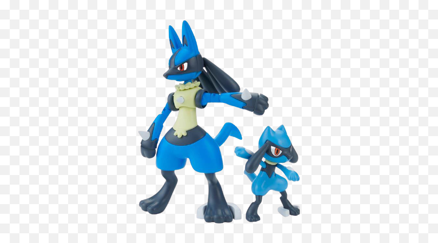 Pokemon Riolu U0026 Lucario Model Kit Set - Lucario Model Kit Png,Lucario Icon