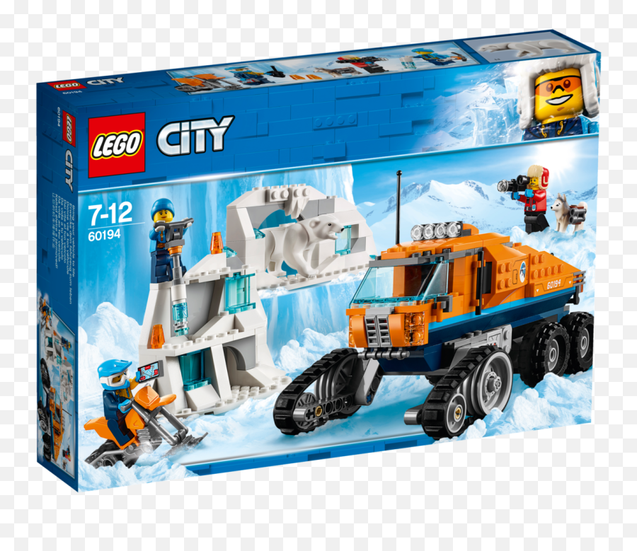 Lego Set 60194 Arctic Scout Truck - Arctic Lego City Sets Png,Lego City Logo