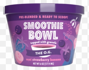 Single Serve Smoothie Bowls With Granola - Blenders and Acai By png