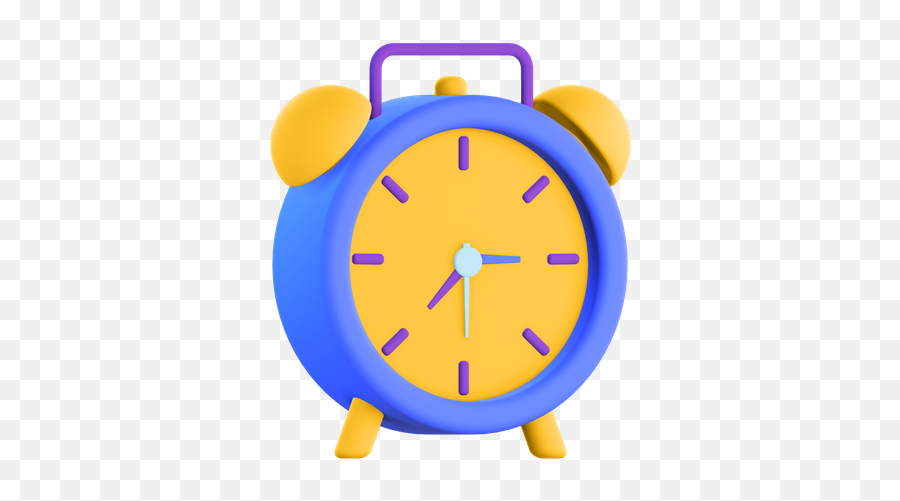 Alarm Icon - Download In Flat Style Clok 3d Icon Png,Kumpulan Icon Jam Android