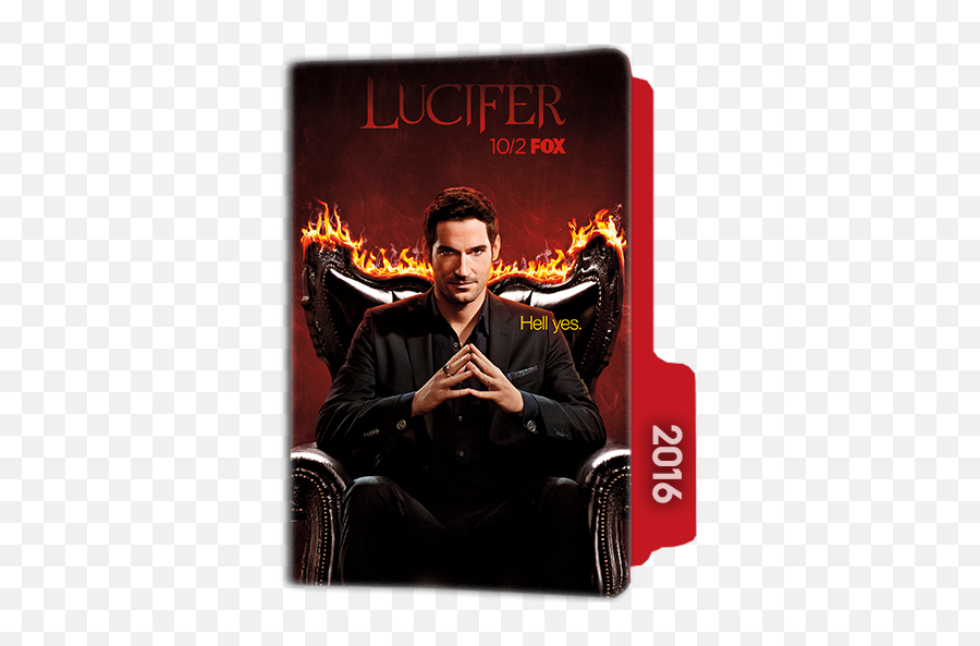 Lucifer Folder Icon - Lucifer Season 2 Poster Png,Lucifer Png