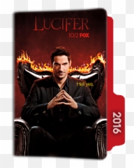 Lucifer Folder Icon - Lucifer Season 2 Poster Png,Lucifer Png