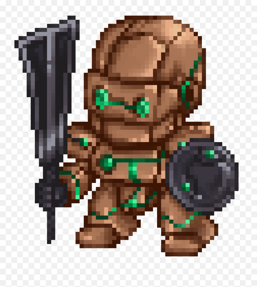 Golem Soldier My Crypto Heroes Mch - Fictional Character Png,Doomguy Icon