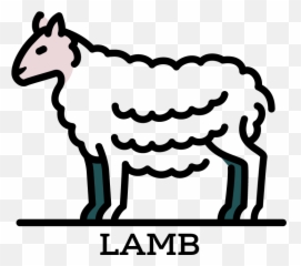 Lamb And Goat U2013 Tagged Air Dried Treats Top Dog Food - Animal Figure Png,Black Icon Clothing