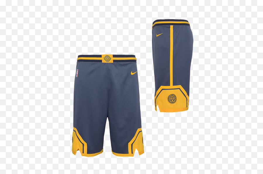 Short Nba Enfant Warriors Icon Edition Golden State - Bermuda Shorts Png,Golden Gate Icon