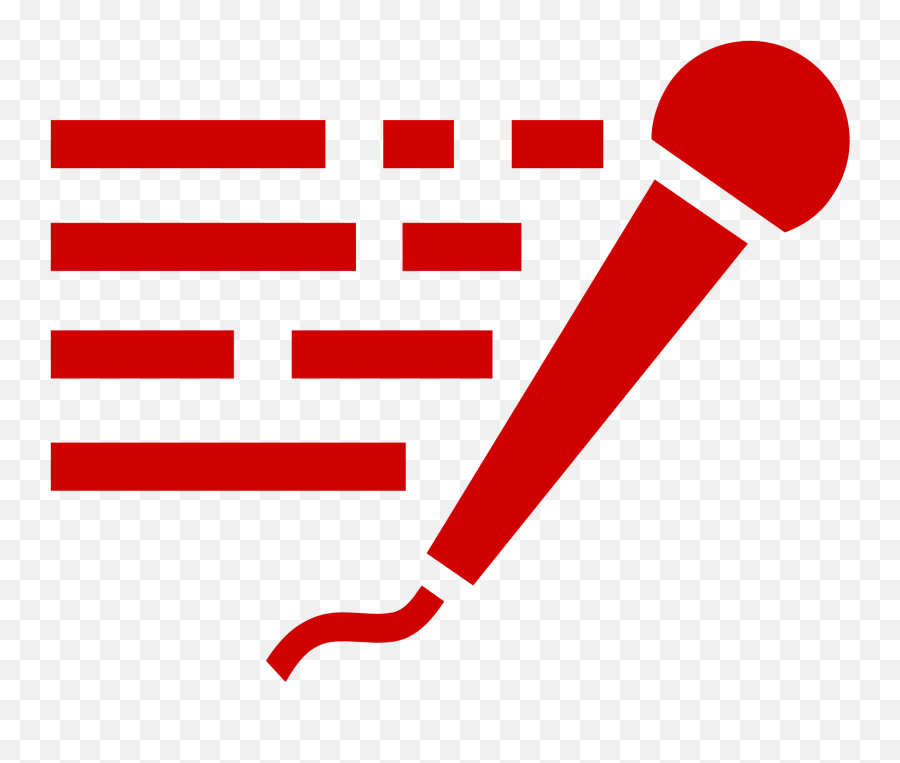 Data Projects U2014 Derek Zhao Png Red Microphone Icon