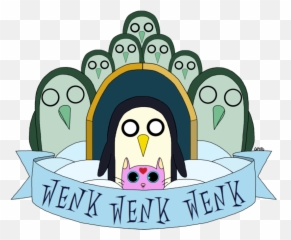 Adventure Time Logo - Hd Gunter Png Download Original Adventure Time Ice King And Gunter,Adventure Time Logo Png