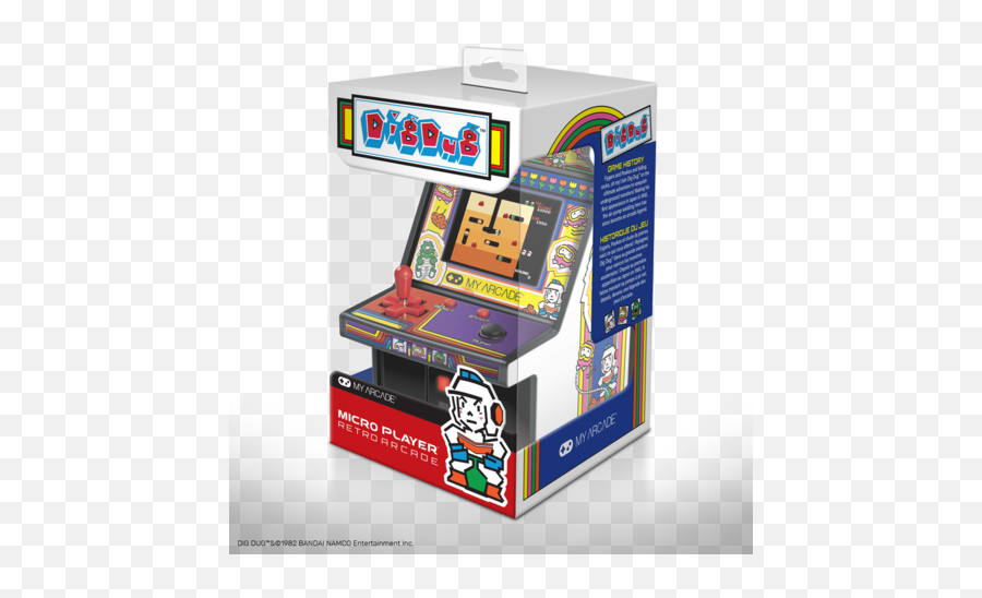 Dig Micro From My Arcade - Dig Dug Arcade Machine Png,Dig Dug Png