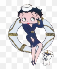 Betty Boop Vector Image Png Download - Betty Boop Clips Animated,Betty Boop Png