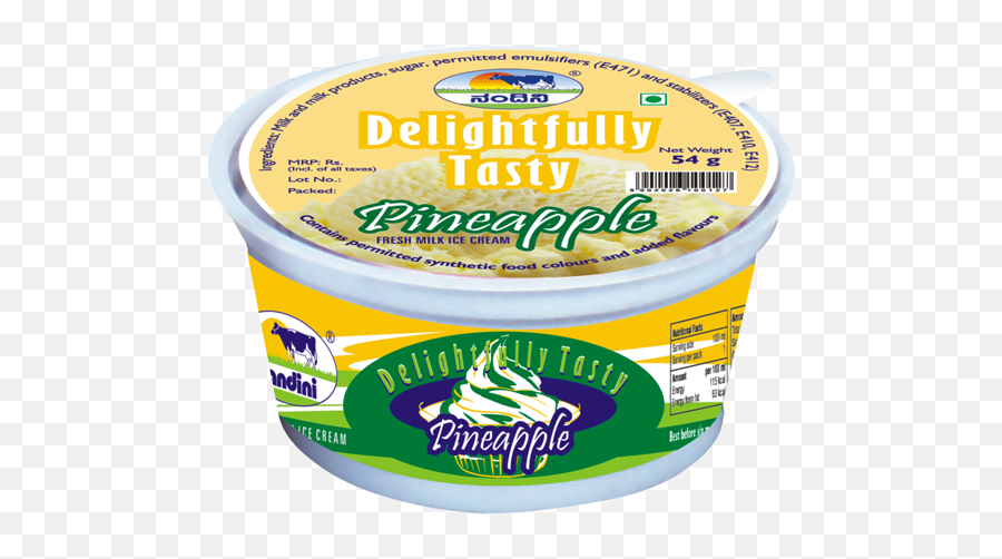 Ice Cream Cup - Pineapple Kmf Nandini Png,Ice Cream Cup Png