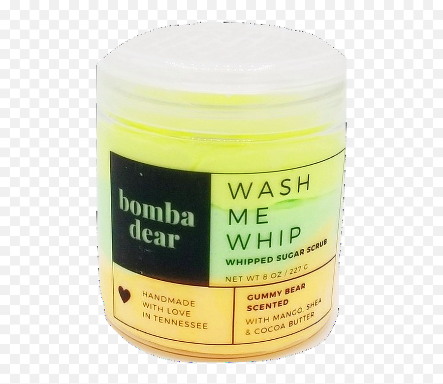 Sugar Scrub - Gummy Bear Wash Me Whip Cosmetics Png,Whip Png