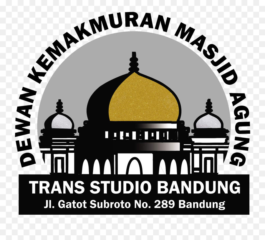 Logo Masjid U2013 Agung Trans Studio Bandung - Dome Png,Mosque Logo