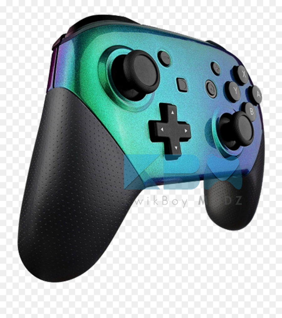 Custom Chameleon Switch Pro Controller Nintendo - Switch Pro Controller Handle Blue Png,Switch Controller Png