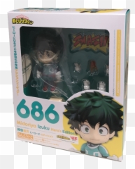 My Hero Academia - IZUKU MIDORIYA 4 NENDOROID ACTION FIGURE Nendoroid 686 Izuku Midoriya png
