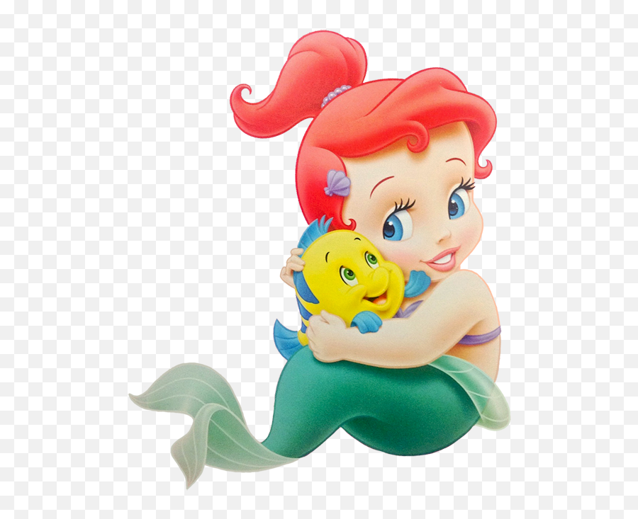 Little Mermaid Png Transparent Collections - Ariel Baby Disney Princess,Mermaid Transparent Background