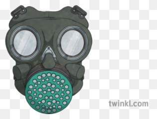 Gas Mask Illustration - Twinkl Gas Mask Ww2 Twinkl Png,Gas Mask Png