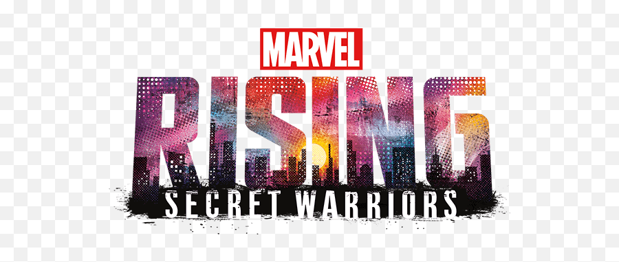 Marvel Rising Secret Warriors - Superhuman Teens Hasbro Poster Png,Marvel Logo Transparent