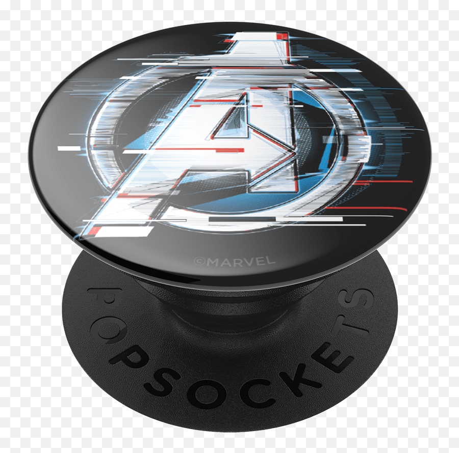 Shattered Avengers Logo - Rick And Morty Popsocket Png,Avengers Logo Png