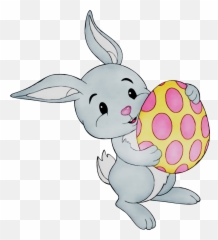 Easter Bunny Clip Art Portable Network Graphics Rabbit - Png Transparent Background Easter Bunny Clipart,Bunny Png