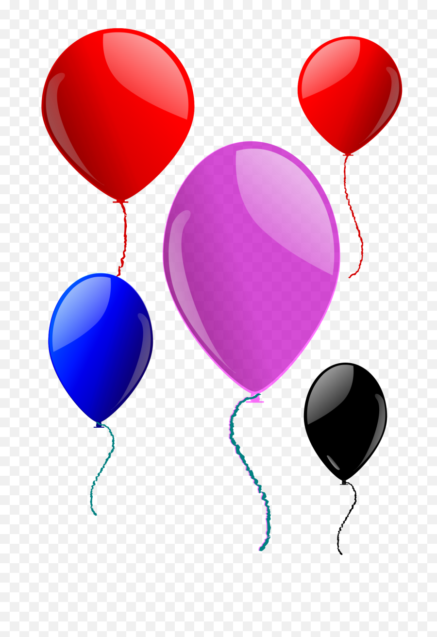 Balloons Png Format - Clipart Best Some Balloons,Pink Balloon Png