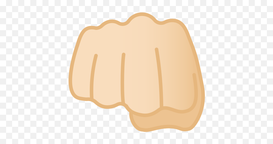 Oncoming Fist Emoji With Light Skin Tone Meaning And - Fist Bump Emoji Png Transparent,Fist Bump Png