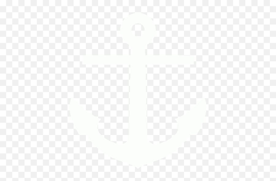 White Anchor Icon - Marino Ph Png,Anchor Transparent