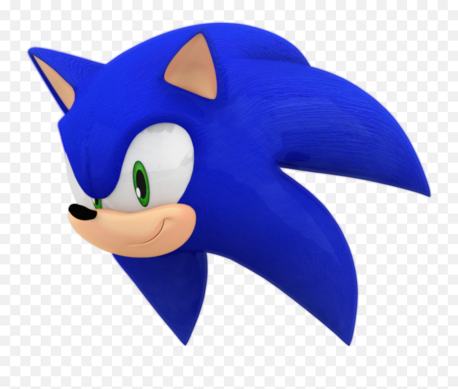 Sonic Head Png Clipart Library Stock - Sonic Head Png,Sonic Head Png