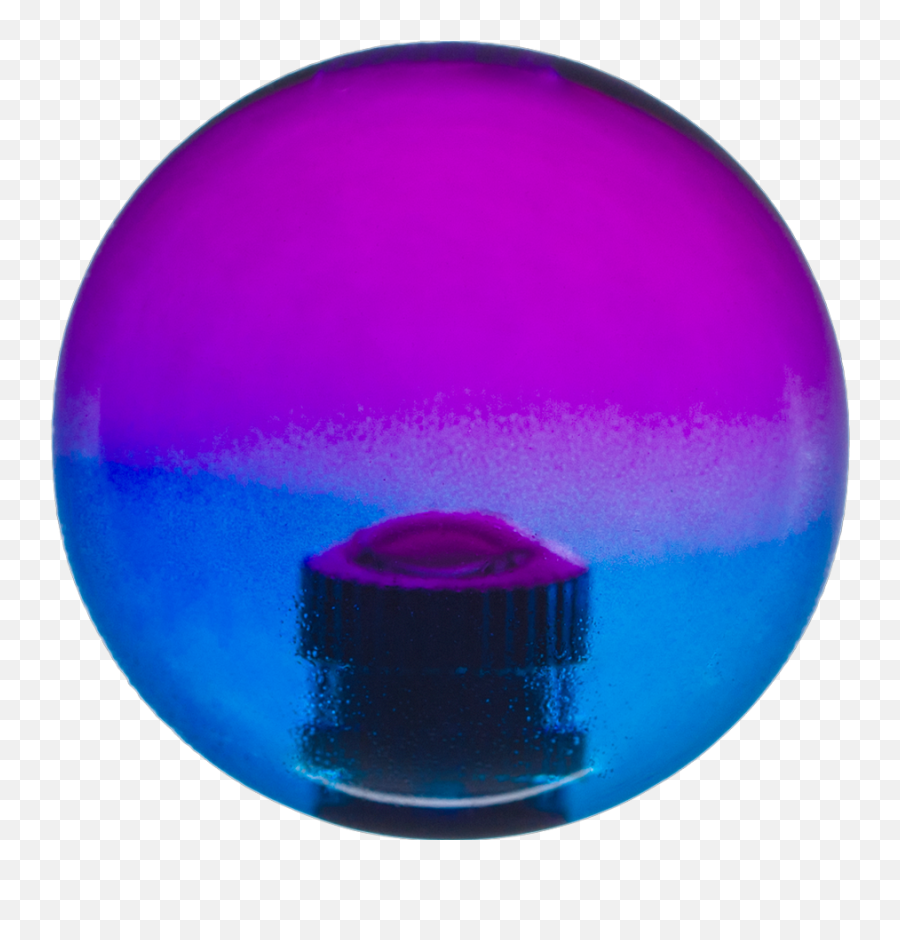 Ex Gear Bi - Color Transparent Ball Top U2013 Arcade Shock Ex Gear Purple Blue Balltop Png,Gear Transparent