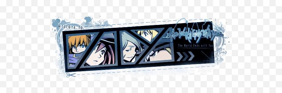 The World Ends With You Wiki - World Ends With You Header Png,The World Ends With You Logo