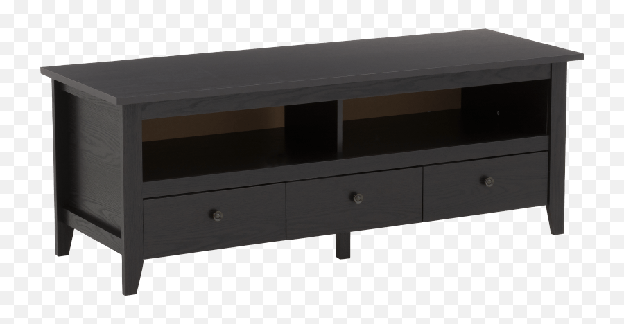 Black Tv Stand - Buffet Noir Png,Tv Stand Png