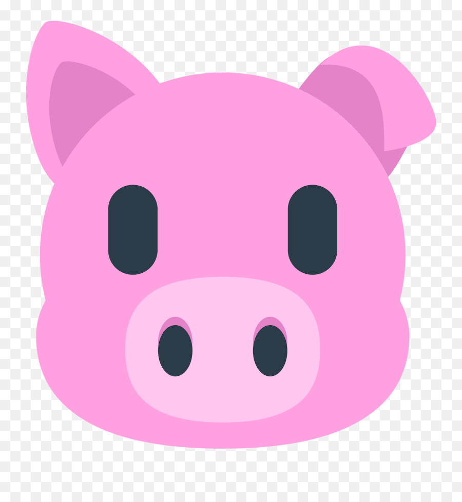 Pig Face Emoji Clipart - Emoji Prase Png,Pig Emoji Png