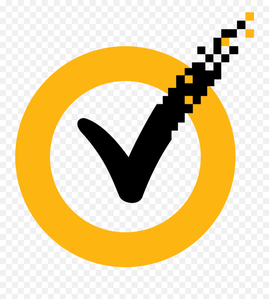 Download Png Freeuse Stock Logo Yellow - Symantec New,Yellow Circle Logo