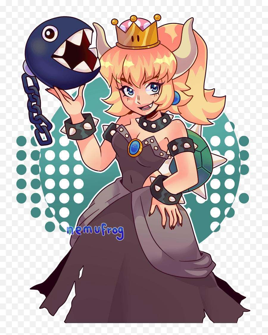 Bowsette Wallpapers - Wallpaper Cave Fictional Character Png,Bowsette Png