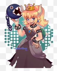 Bowsette Wallpapers - Wallpaper Cave Fictional Character Png,Bowsette Png