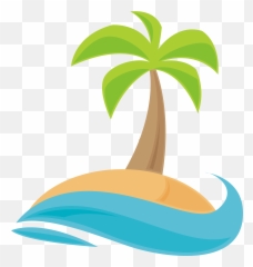 Library Of Palm Tree Leaves Picture - Clip Art png