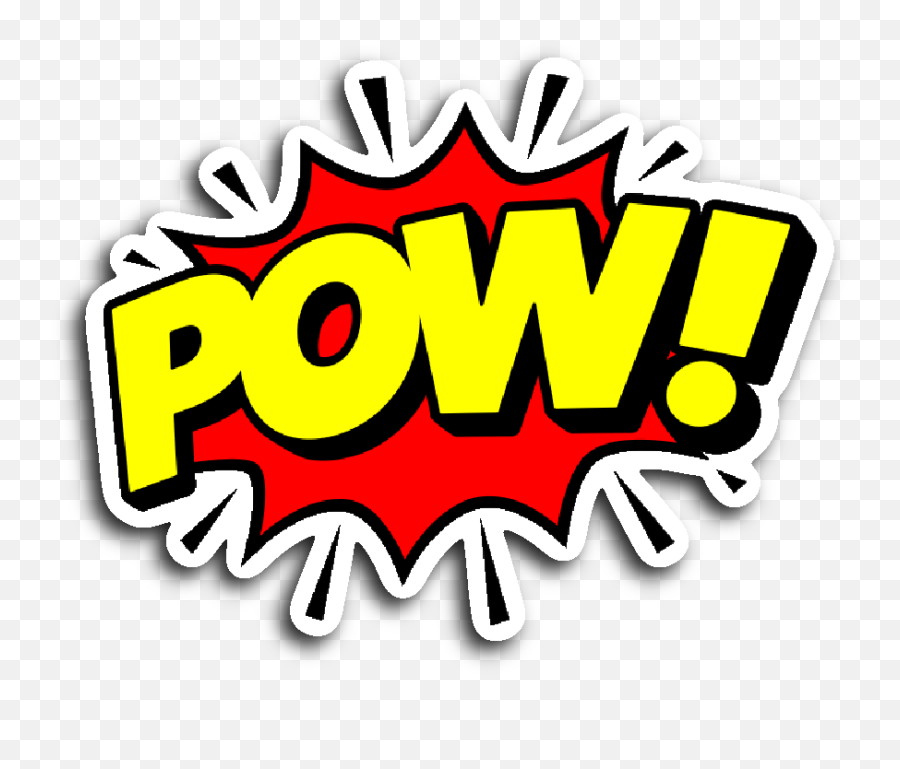 Pow Comic Balloon Png Image With No - Transparent Comic Book Pow,Pow Transparent