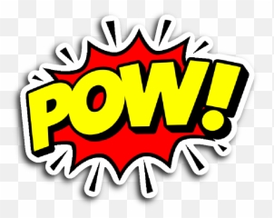 Pow Comic Balloon Png Image With No - Transparent Comic Book Pow,Pow Transparent