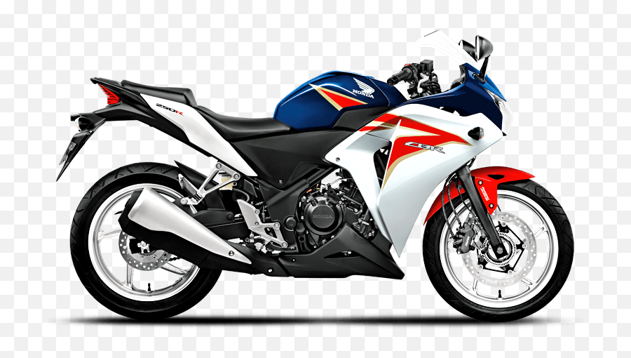 Blue White Red Honda Motorcycle - Honda Cbr 250 R Png,Moto Moto Png