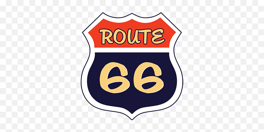 Hustinu0027s Route 66 - Vertical Png,Route 66 Logo
