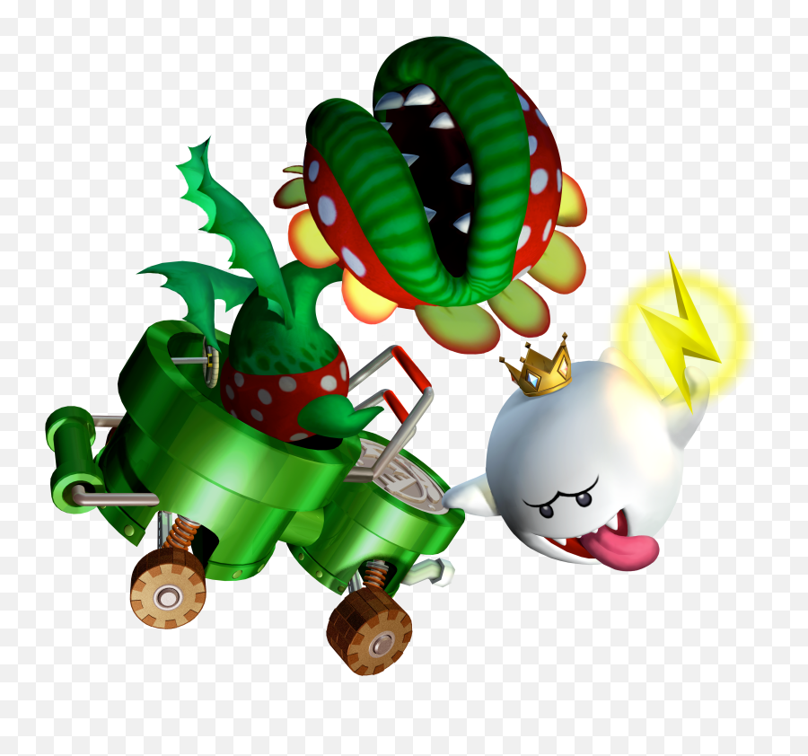 Mario Kart Double Dash Petey Piranha - Mario Kart Double Dash Characters Png,Piranha Png
