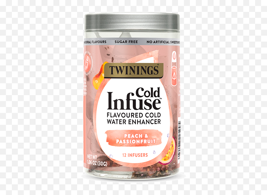Cold Infuse - Peach U0026 Passionfruit Twinings Cold Water Infusions Png,Peach Transparent