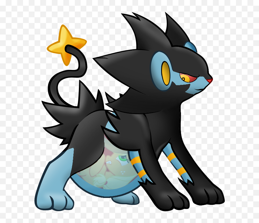 562260 - Applejack Artistccgdragon2 Belly Crossover Luxray Png,Luxray Png