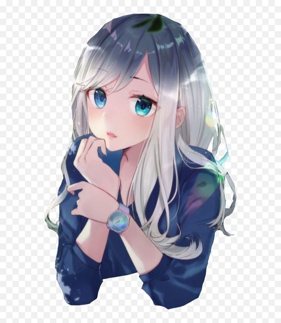 Pinterest Tumblr Aesthetic Anime Girl - Novocomtop Anime Girl Aesthetic Png,Aesthetic  Anime Girl Icon - free transparent png images 