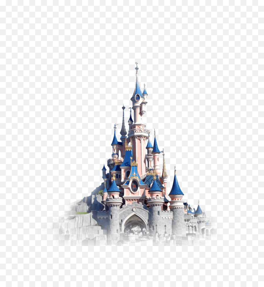 Download Hd Cinderella Castle Disney - Disneyland Sleeping Castle Png,Disney Castle Transparent Background