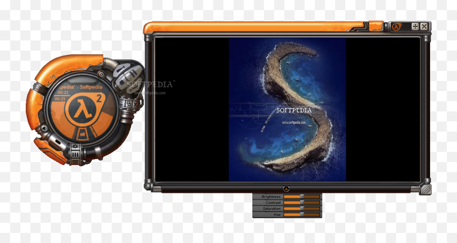 Windows Media Player Skin - Half Life 2 Png,Windows Media Player Desktop Icon