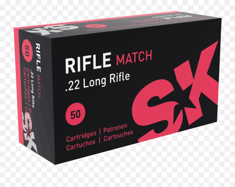 S K Sk Rifle Match Ammunition 22 Long - Sk Rifle Match Png,Icon Rimfire