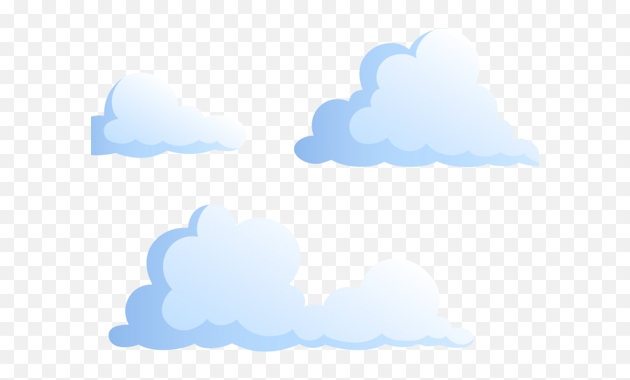 Clipart Transparent Background - Cartoon Transparent Clouds Png,Cartoon Cloud Transparent