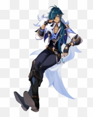 Genshin Impact Kaeya Guide U0026 Wiki - Owwya Kaeya Genshin Impact Cosplay Png,Roblex Tycoon Icon