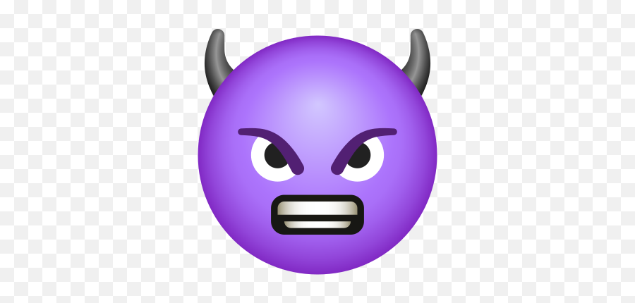 Angry Face With Horns Icon - Happy Png,Mage Icon